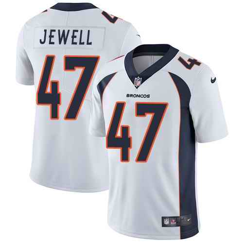 Nike Men & Women & Youth Broncos 47 Josey Jewell White NFL Vapor Untouchable Limited Jersey,We sell and wholesale Nike Men & Women & Youth Broncos 47 Josey Jewell White NFL Vapor Untouchable Limited Jersey on line form chian!